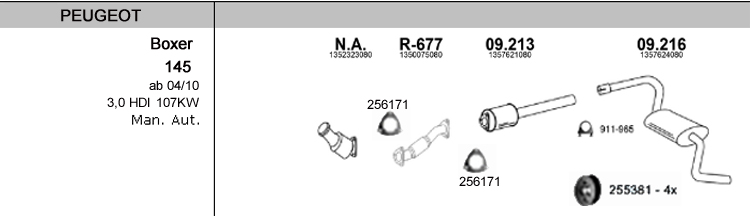 3,0HDI - 145