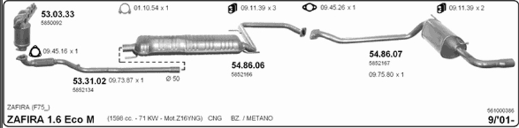 1,6 CNG GAS